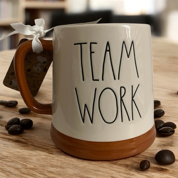 Rae Dunn Peanuts 2 sided Collaboration Mug - NWT - Picture 2 of 4